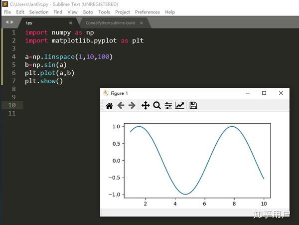 sublime text 3 anaconda