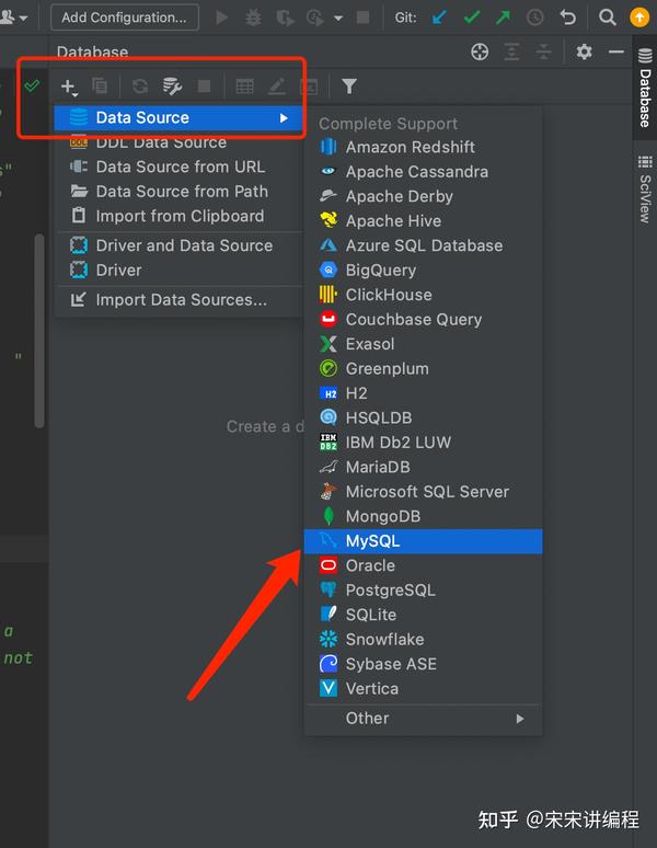 Pycharm mysql 