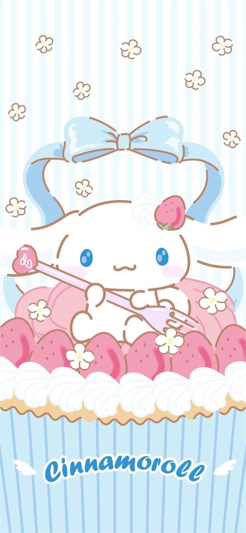 手机壁纸丨三丽鸥玉桂狗高清无水印卡通动漫可爱