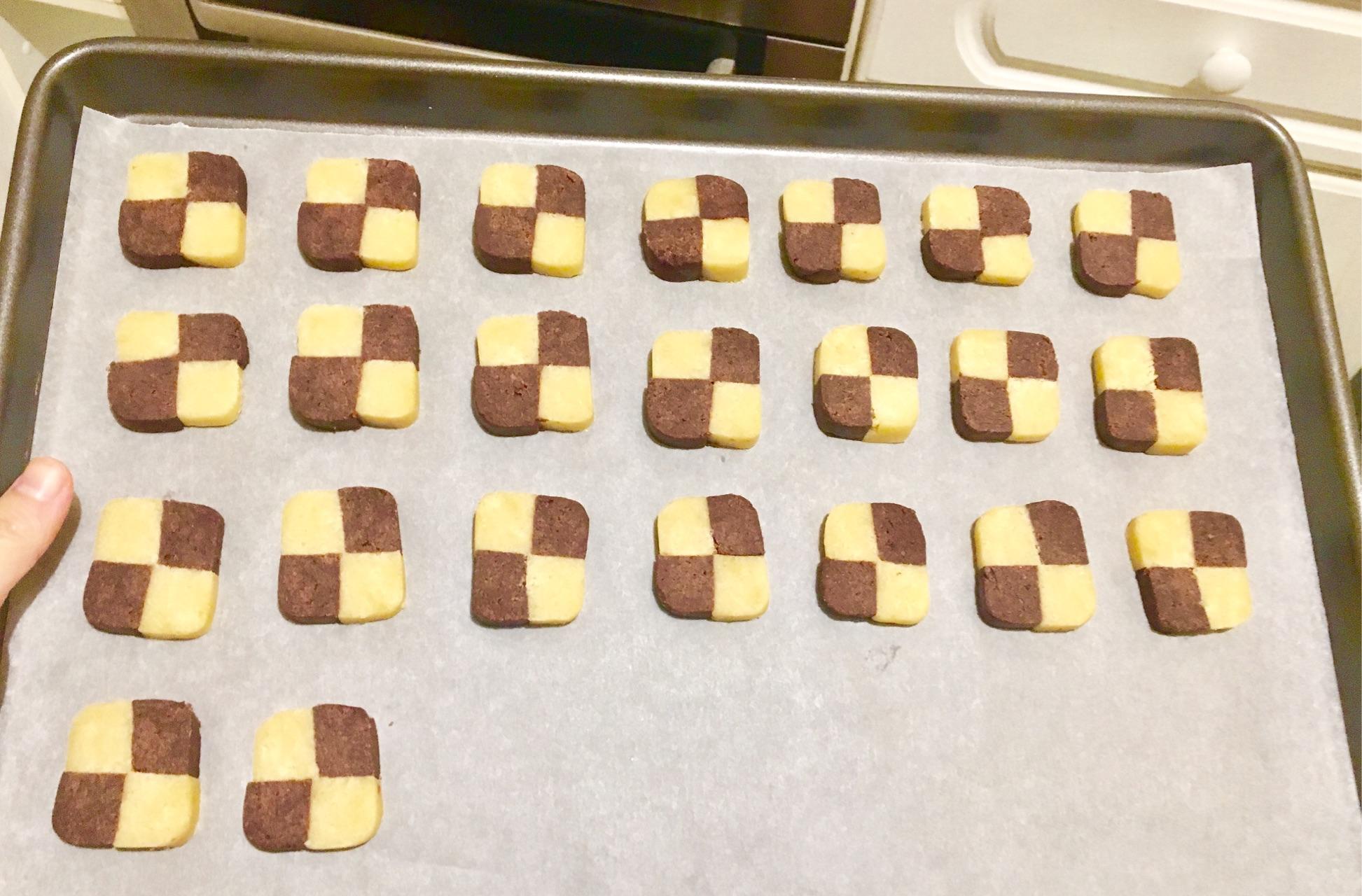 懒人版棋盘饼干