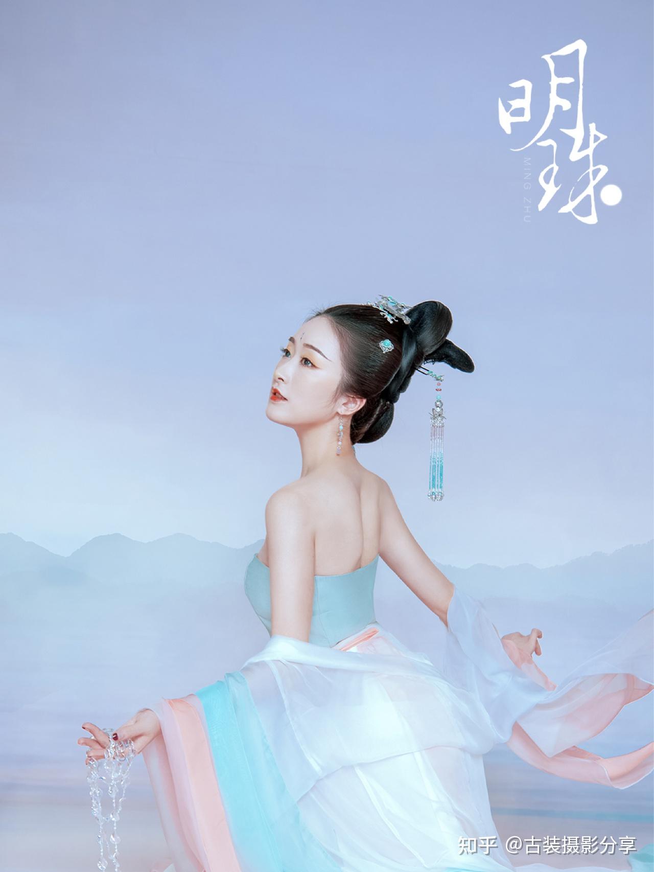 盘子女人坊古装摄影做一位珍珠感十足的古风美人