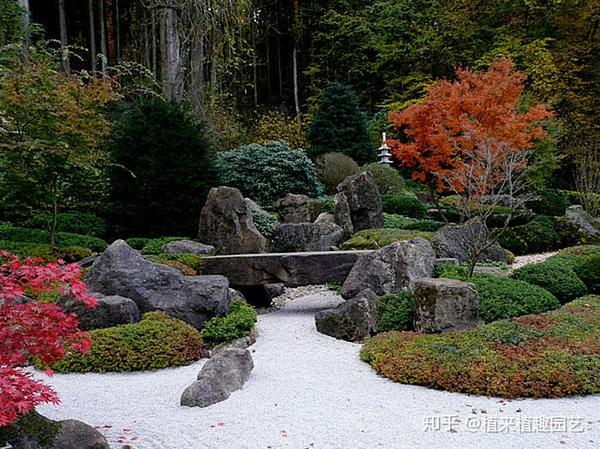 日式庭院设计典型案例 日本枯山水园林图片 枯山水庭院设计案例