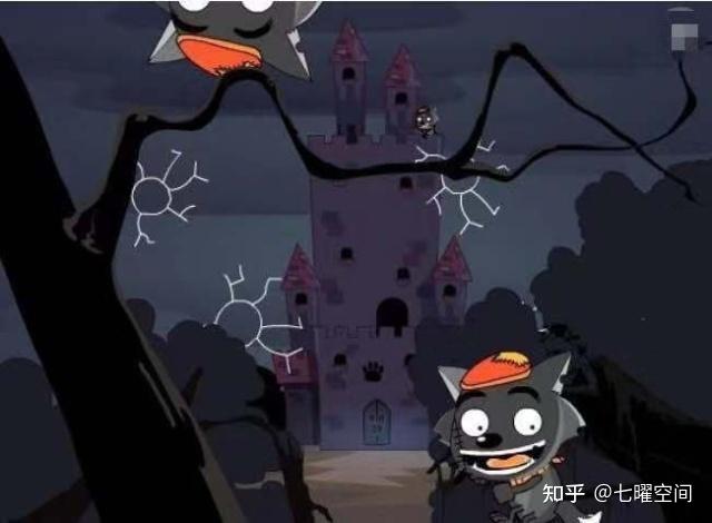 喜羊羊与灰太狼里有羊堡和狼村吗