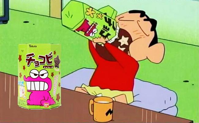 《蜡笔小新》巧克力小饼干