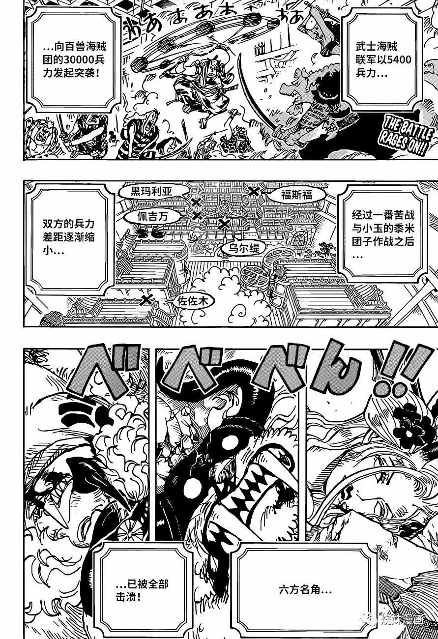 如何评价海贼王漫画第1022话