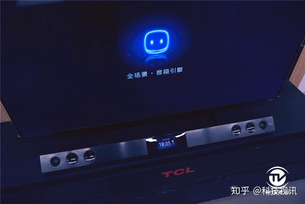 优雅视听惊艳加倍tclc10双屏qledtv颠覆家庭视听体验
