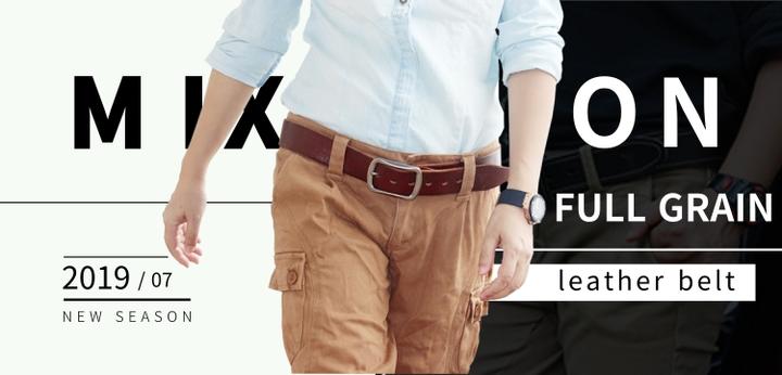 buying a men's belt size