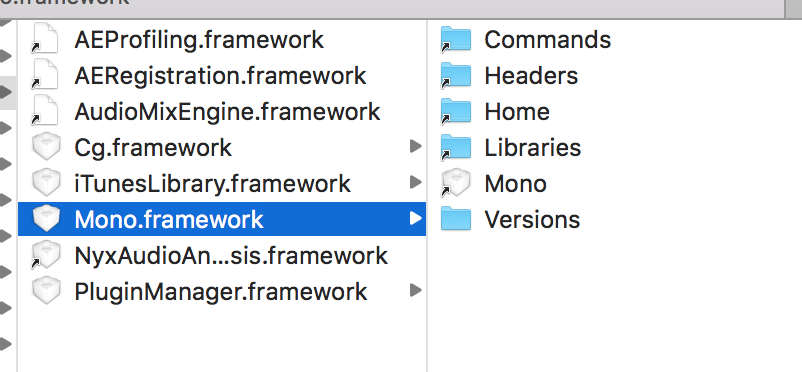 Mono framework что это