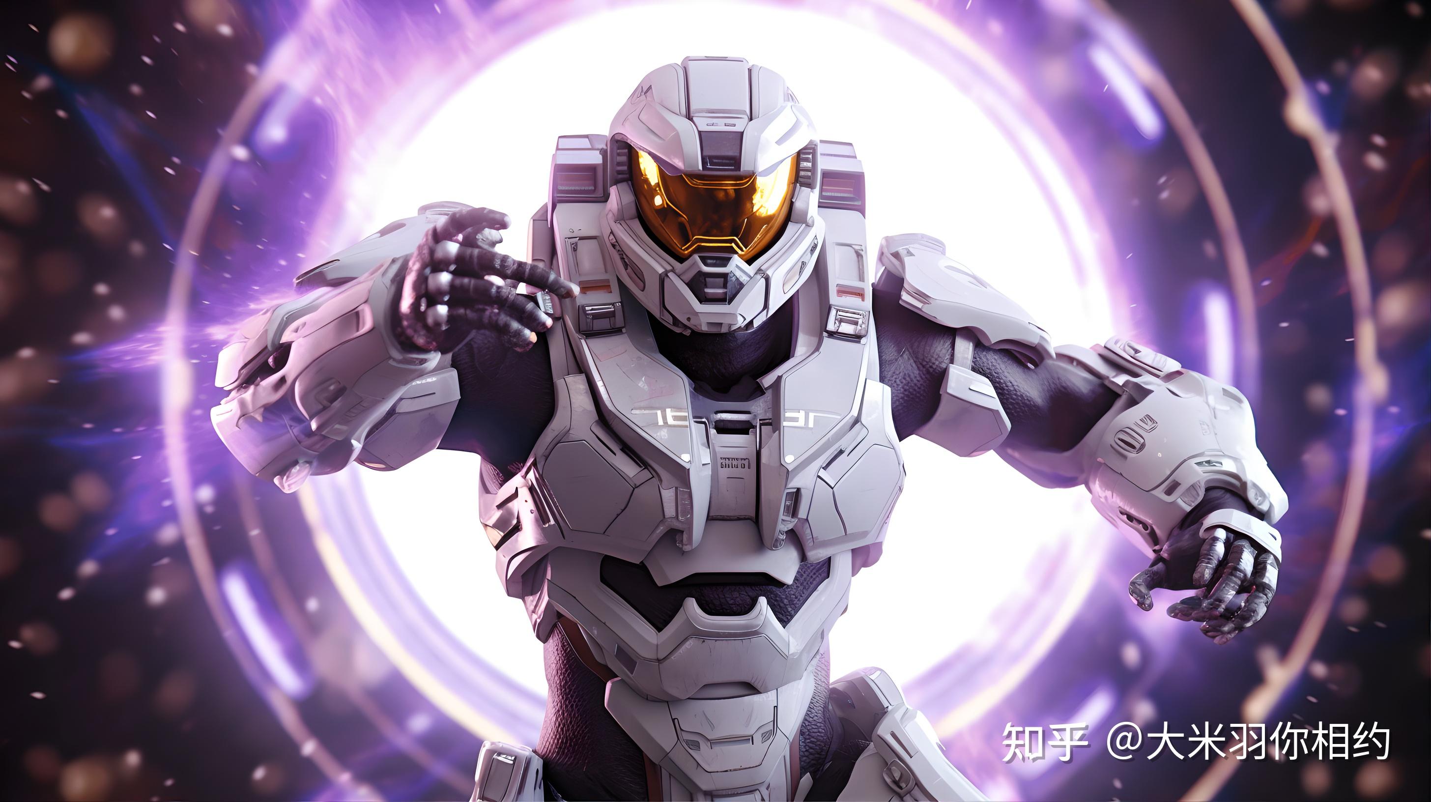 ai绘画教程:光环士官长117号,他的英雄本色不止于游戏!