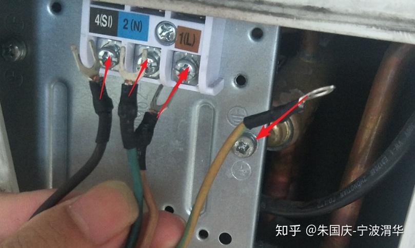 海信空調外機線怎麼接