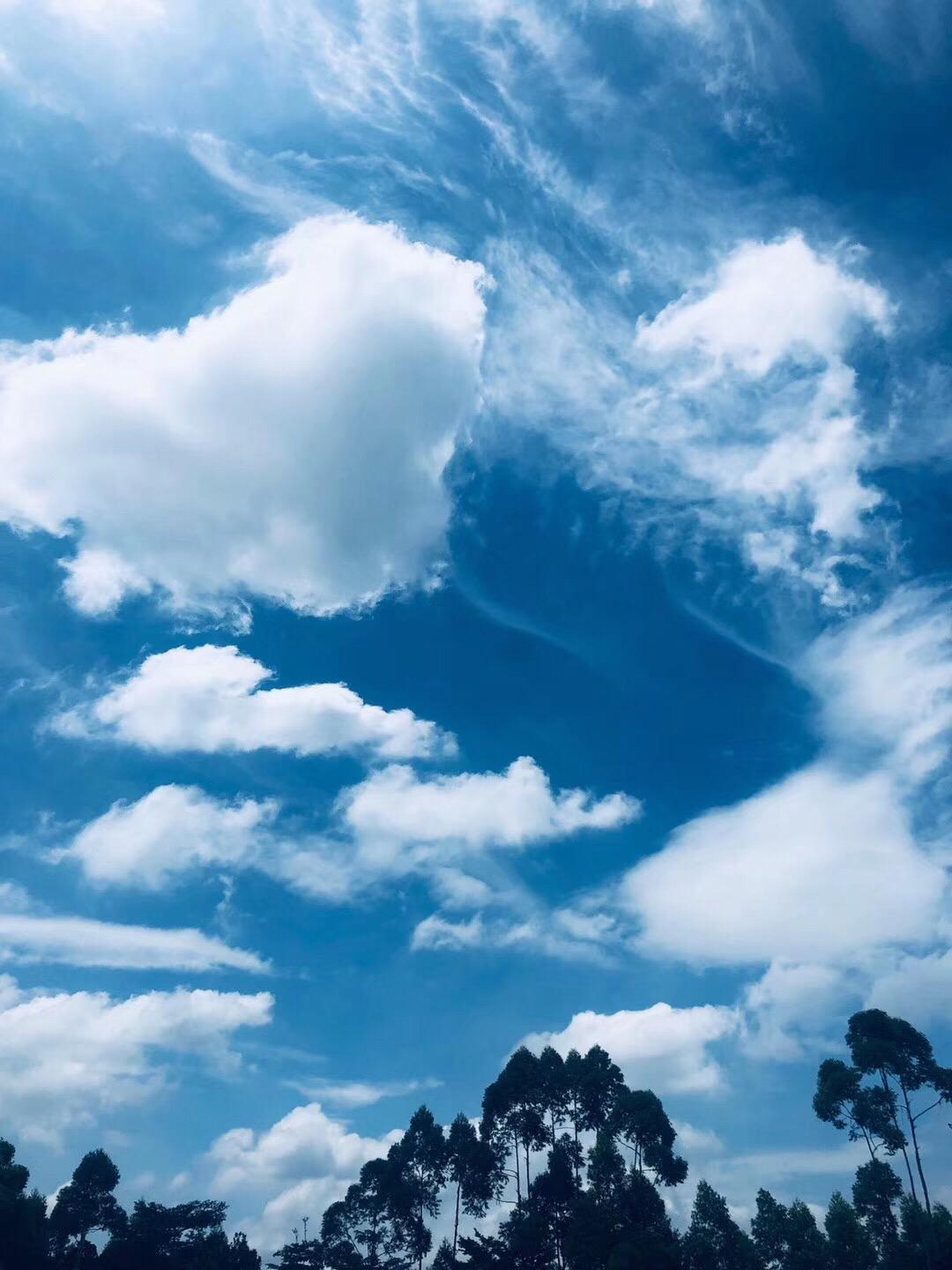 你在中国哪里见过最美的蓝天白云?