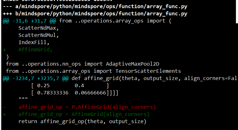 python aip ops.affine_grid算子缺失 - 知乎