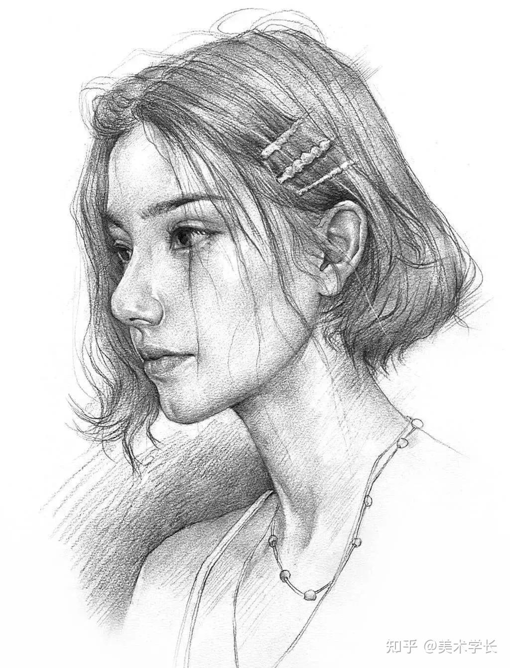 素描头像教学造型能力决定素描的高度