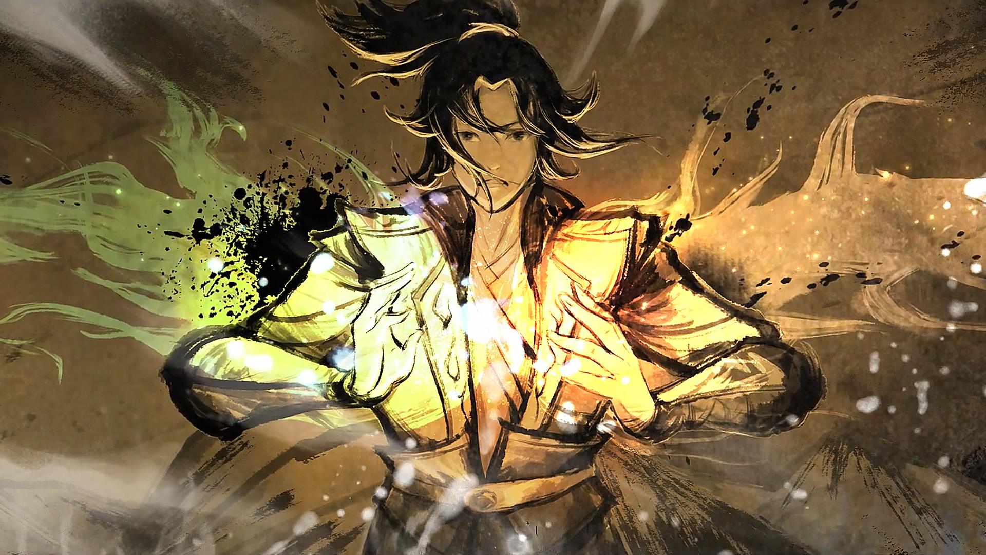 斗破苍穹水墨动画:萧炎必杀技佛怒火莲,三年之约vs纳兰嫣然 - 知乎