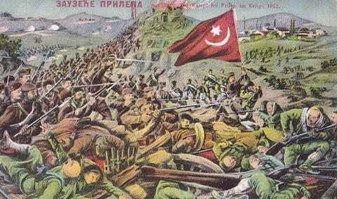 巴尔干战场(4)——土耳其的退却,巴尔干的胜利 1912年末,巴尔干战争的