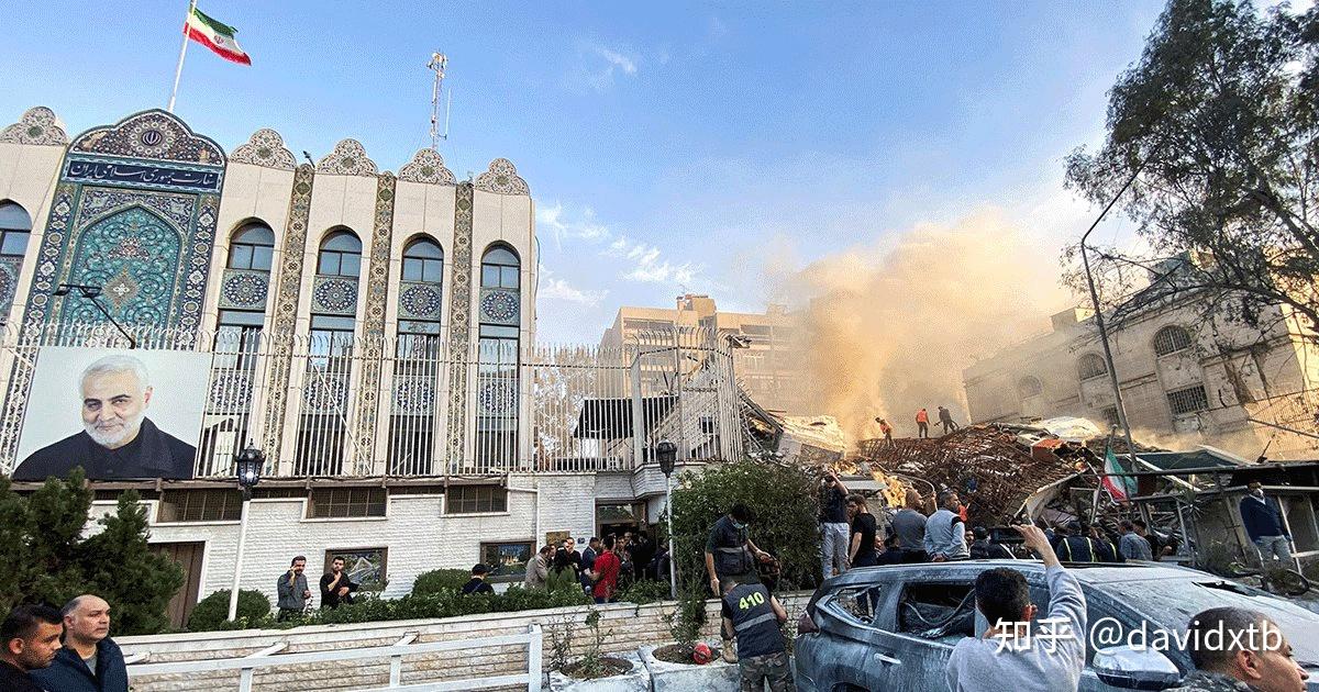 以色列空袭伊朗驻叙利亚使馆建筑致7名伊朗军方人员死亡伊大使称将