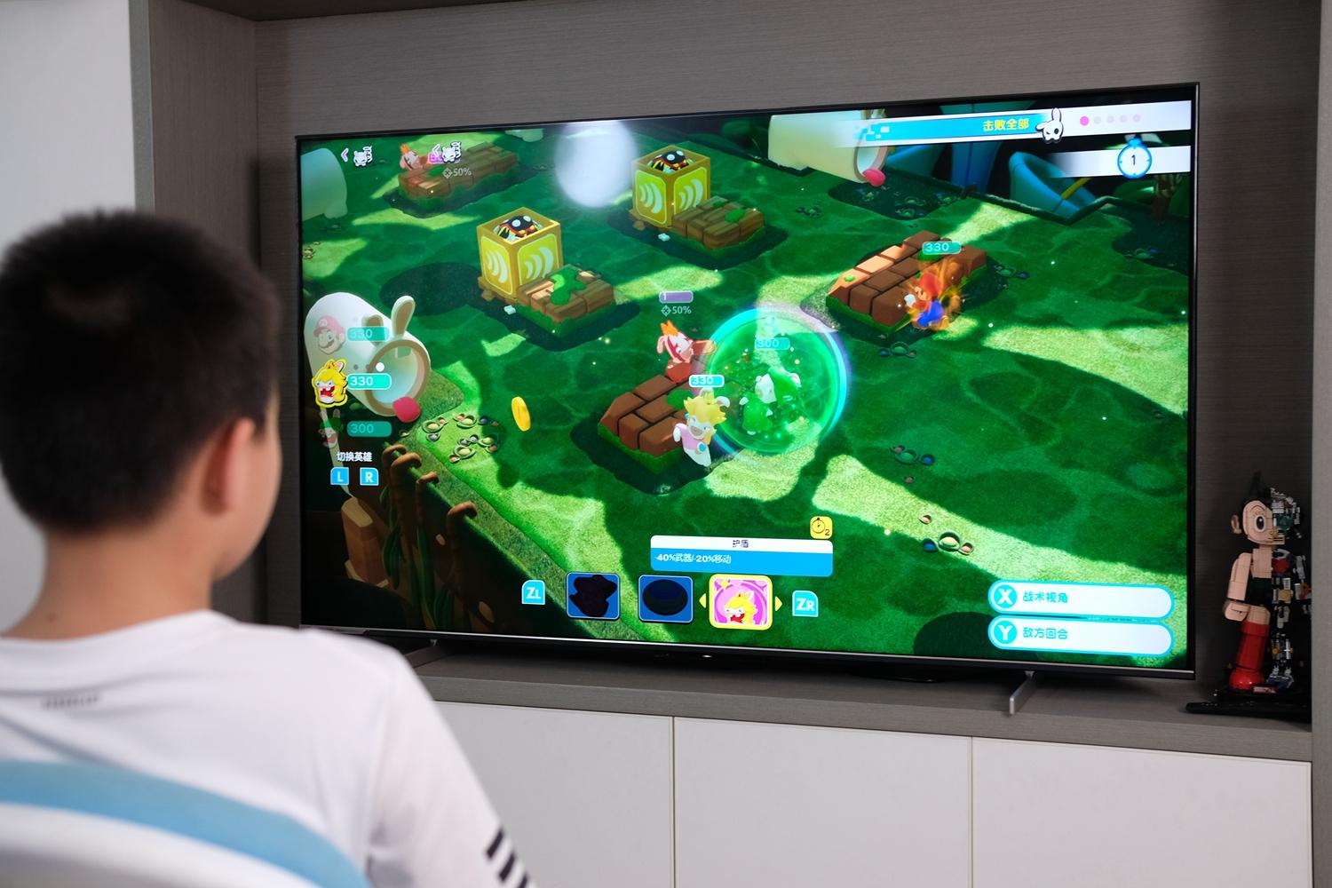 健身都超好用的智能游戏社交智慧屏:海信75e7h高刷uled多分区液晶电视