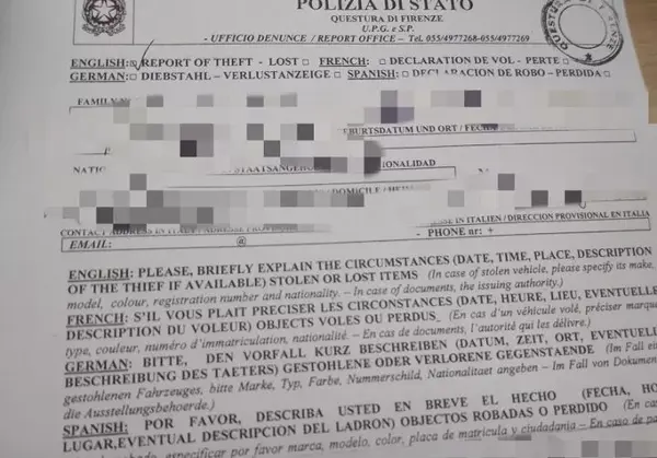 △ 类似于这张回执，绝对不能再丢啦~其次，准备好护照复印件，签证复印