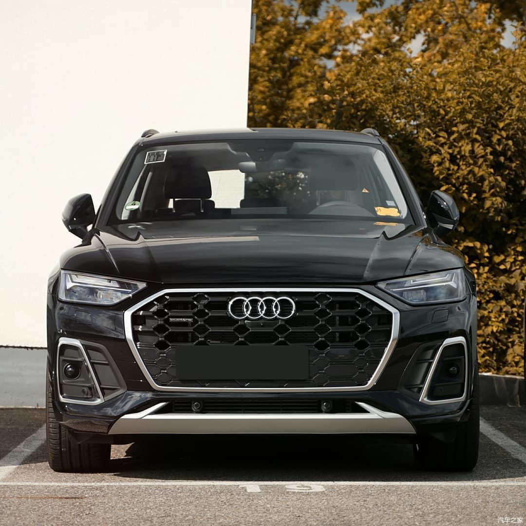 海外实拍新款奥迪q5前脸变化明显大灯更高级