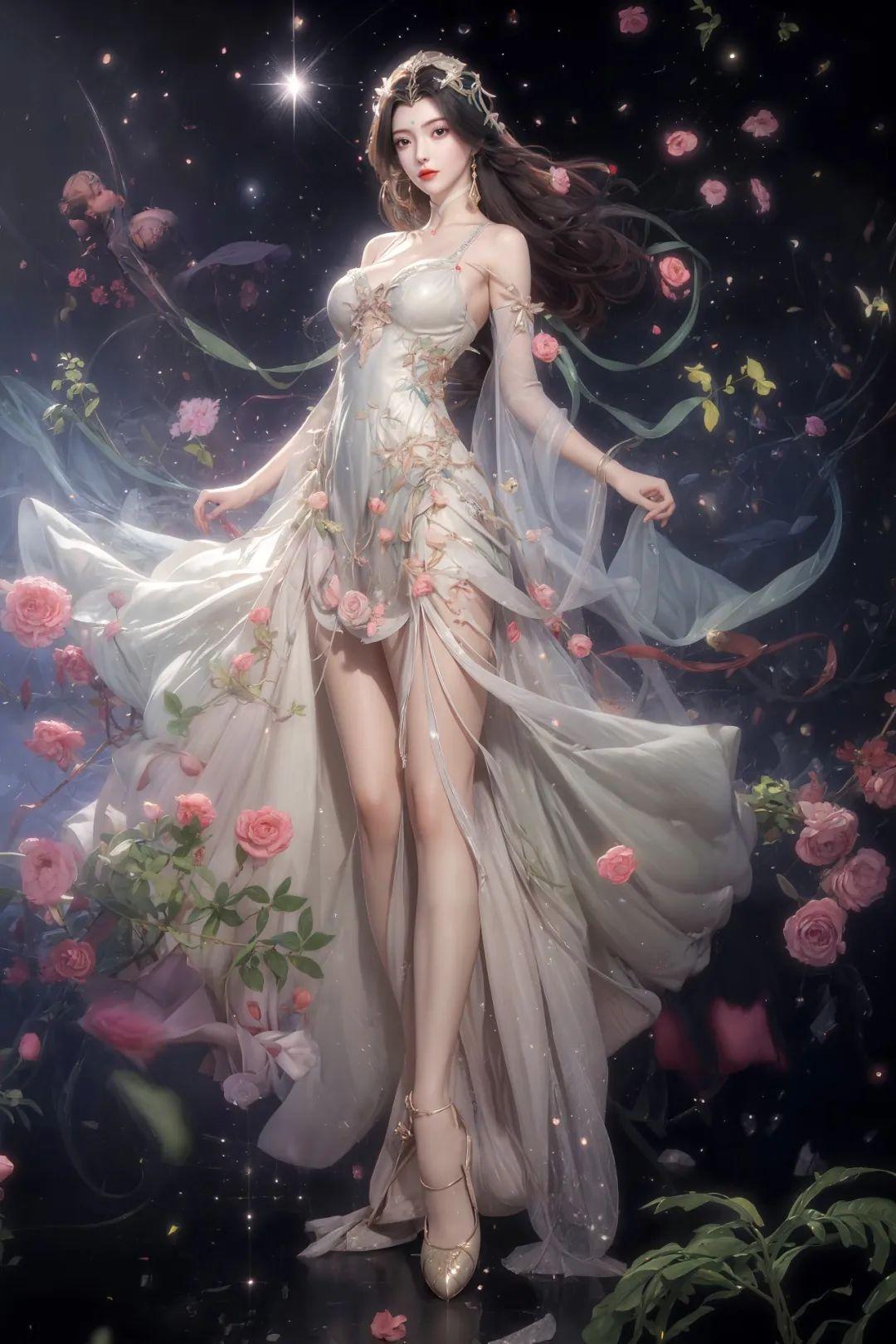 有没有巨能持久的动漫仙女全面屏壁纸?