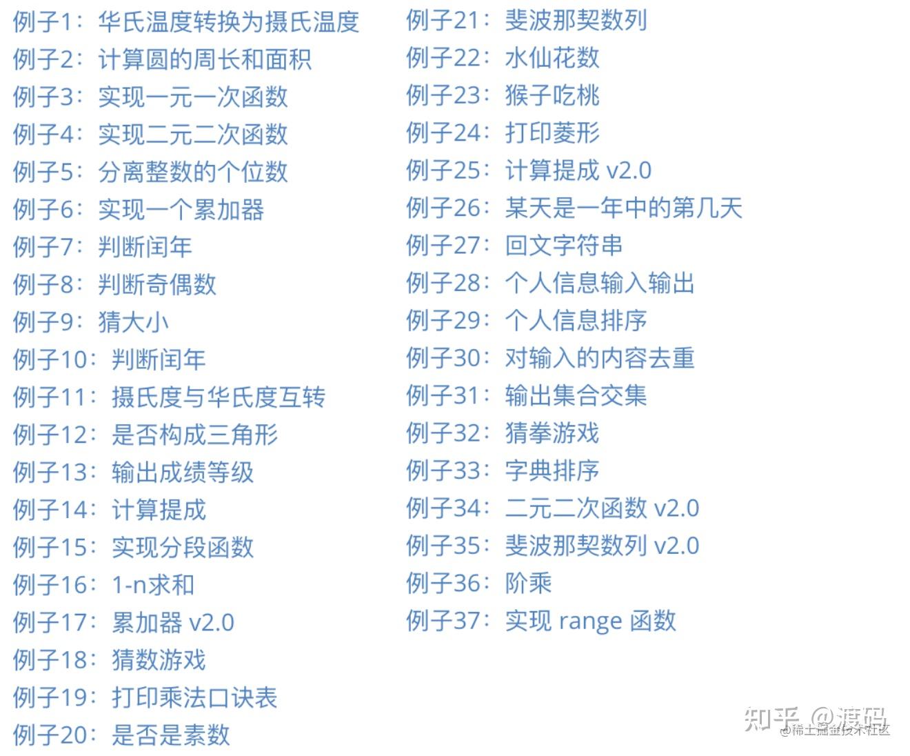 40个Python入门小程序- 知乎