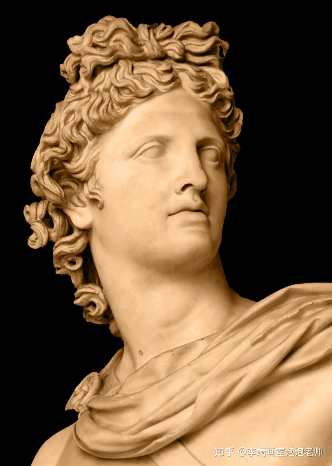 阿波罗是所有男神之中相貌最英俊的一个,是古希腊艺术中男性美的象征