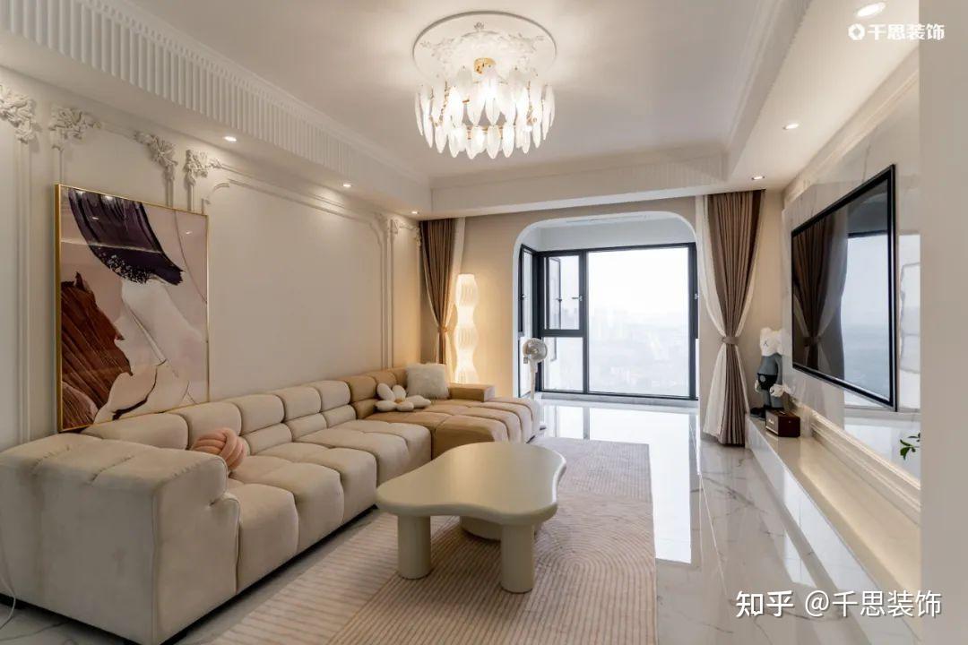 装修案例 | 130㎡复式这么装：现代法式营造浪漫惬意氛围~精致感无敌！ - 知乎