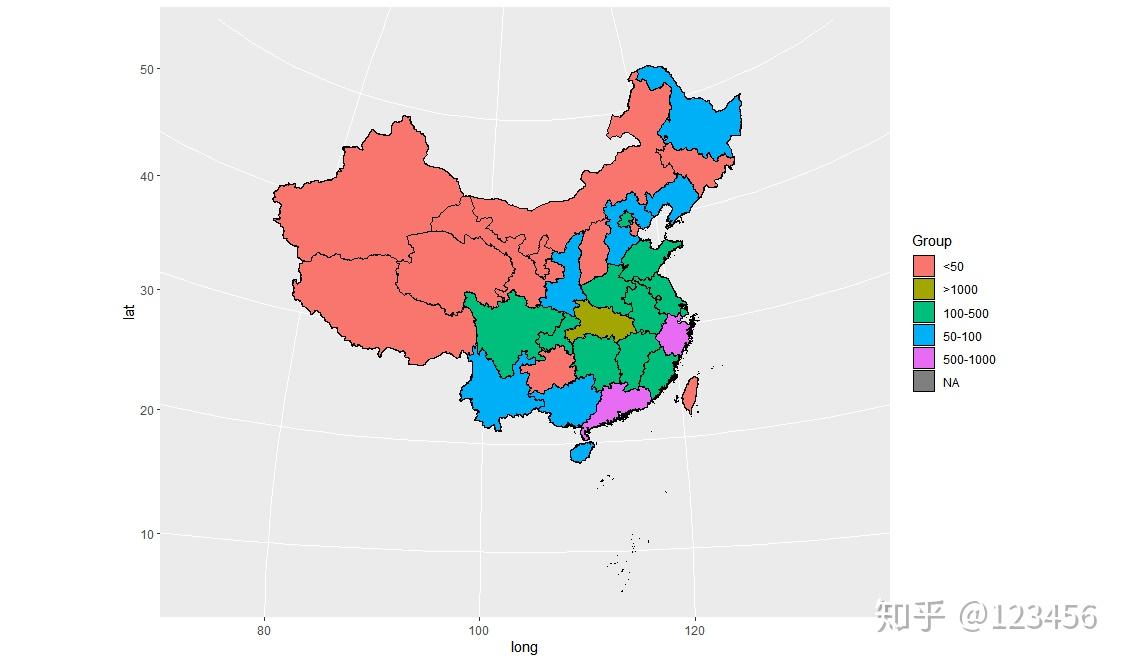 r语言绘制疫情地图