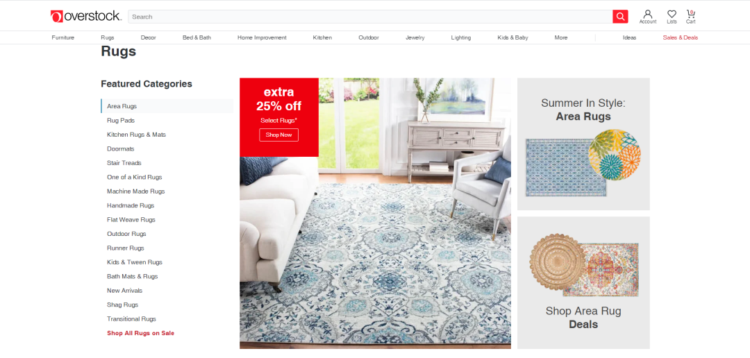 亿级蓝海电商平台-Overstock ！