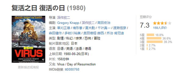 复活之日 大逃杀 导演镜头下的病毒 战争与世界末日 知乎