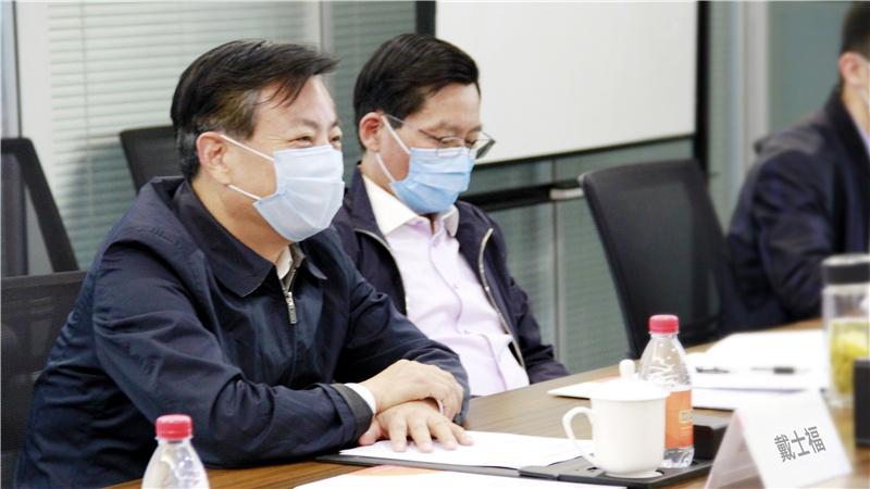 常州市人大常委会副主任戴士福一行走访新纶新材常州产业园