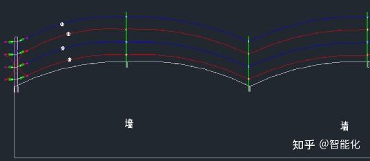 波浪形围墙设计图图片