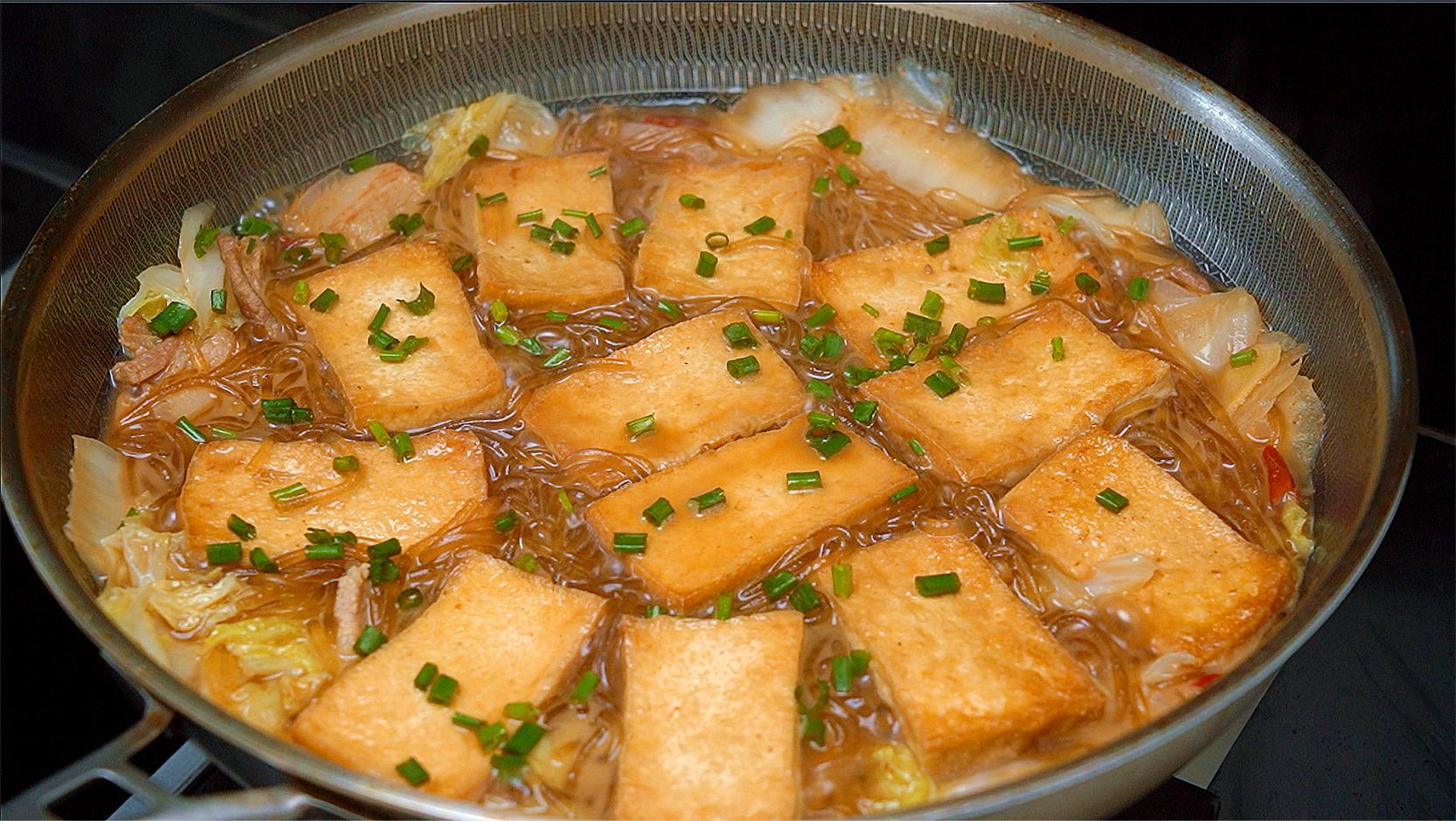 白菜炖豆腐怎样制作更下饭