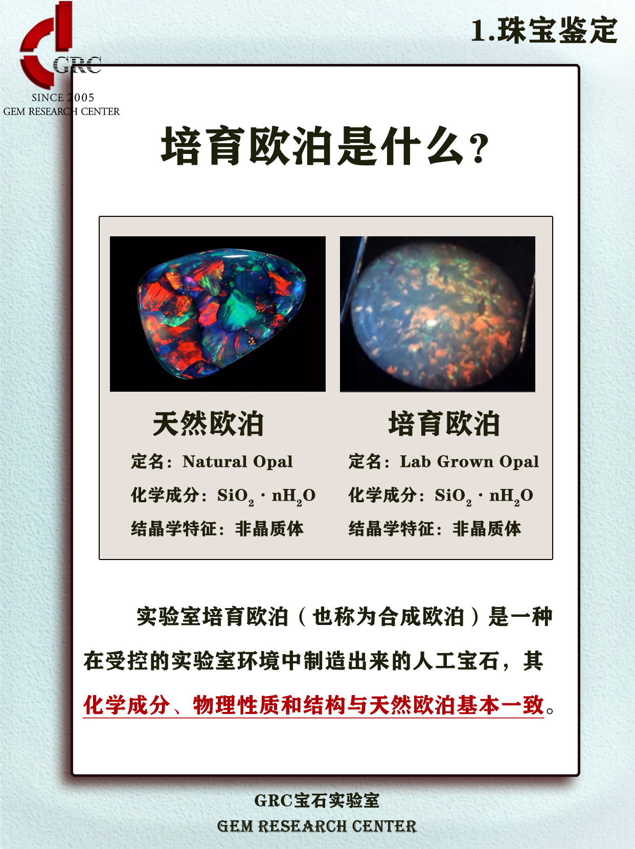 怎么看待培育欧泊？它与天然欧泊有什么区别？ - 知乎