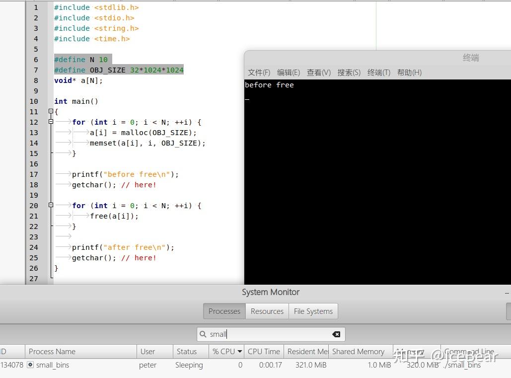 Linux 下 malloc 的小对象分配缓冲机制对 bench 的结果误导 - 知乎