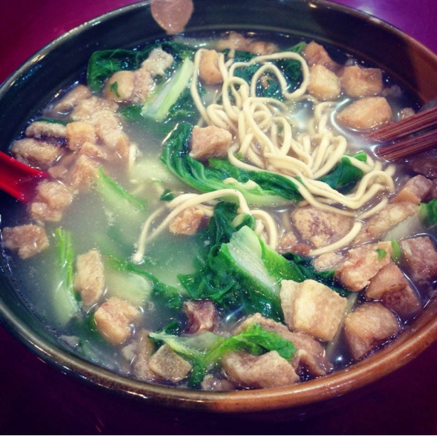 香港小吃油渣面