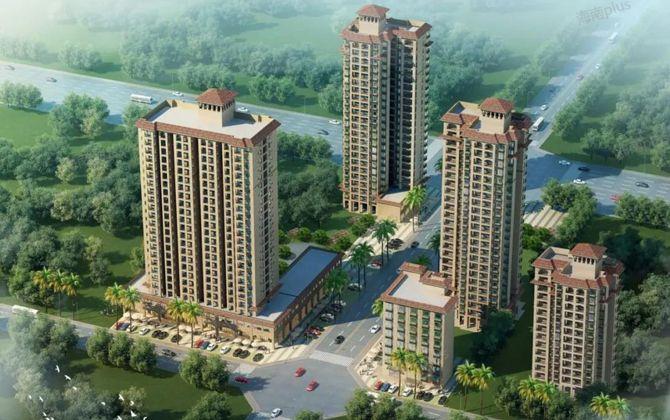 粤泰福嘉花园鸟瞰图粤泰福嘉花园位于海口市琼山区滨江花城西130米