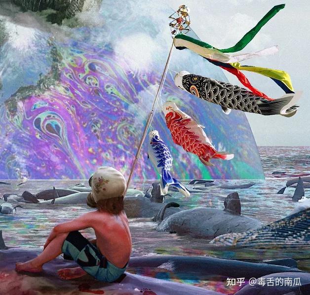 乌合麒麟联合植物学家曾孝濂创作的作品《岛》,画面有哪些值得关注的