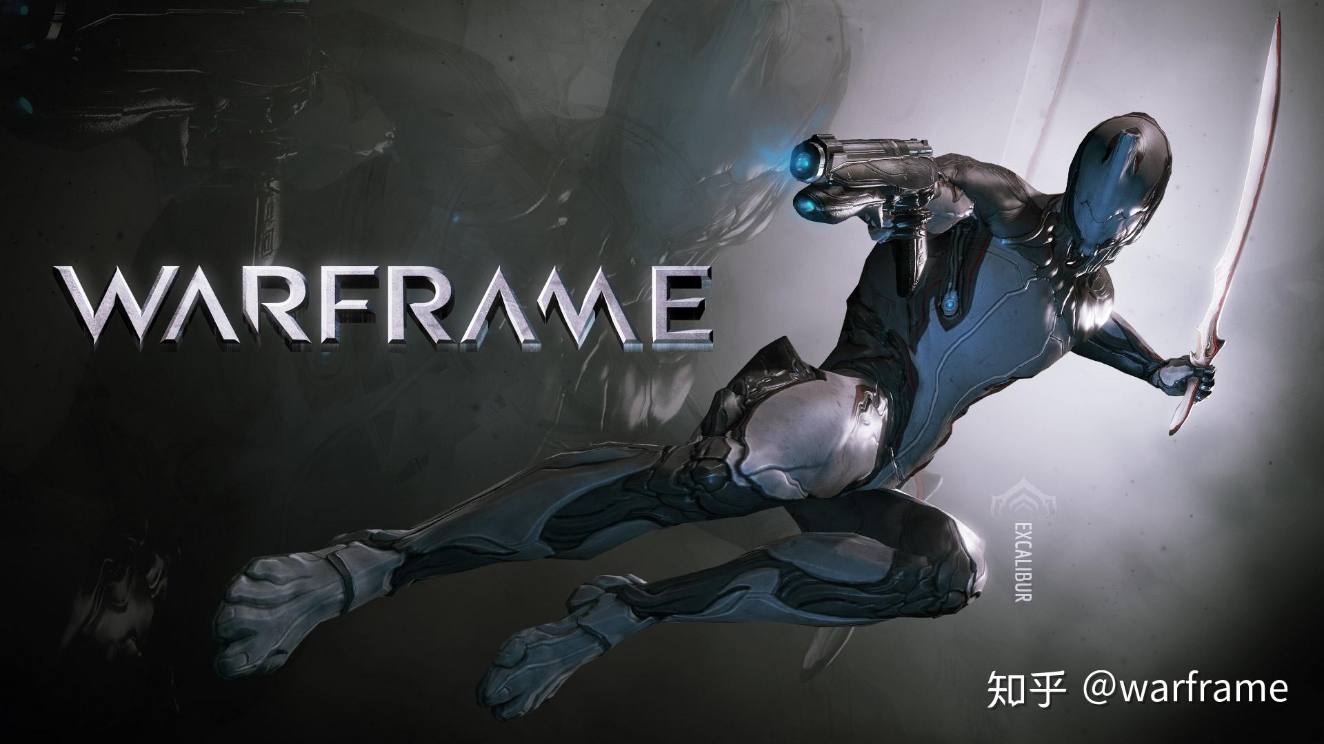 刚出的守望先锋 中源氏 外观和warframe 中excalibur[咖喱棒]非常相似