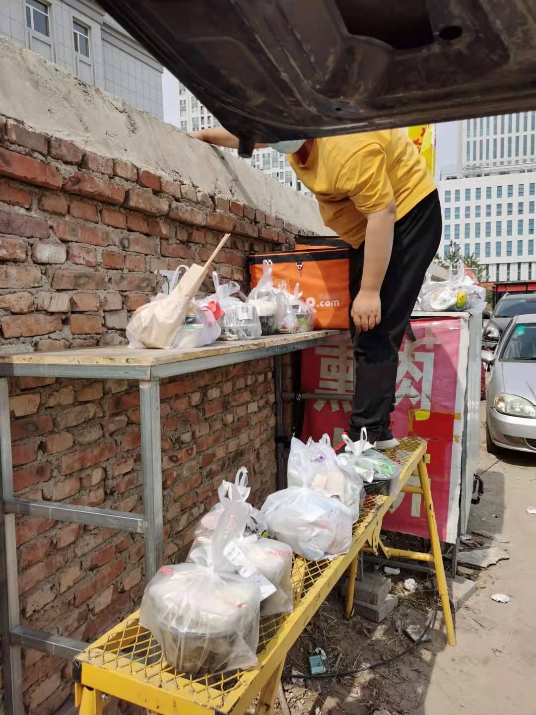 就学校点外卖,怎样出一个省时省力且运送量大的方法? - 知乎