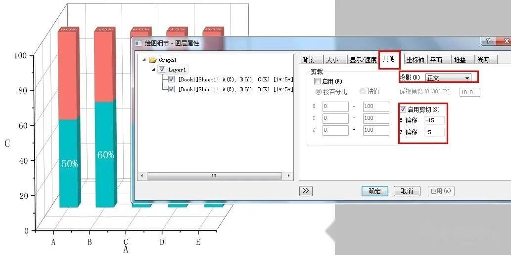 科研绘图 | Origin高阶技能，快速绘制3D百分比堆积柱图 - 知乎