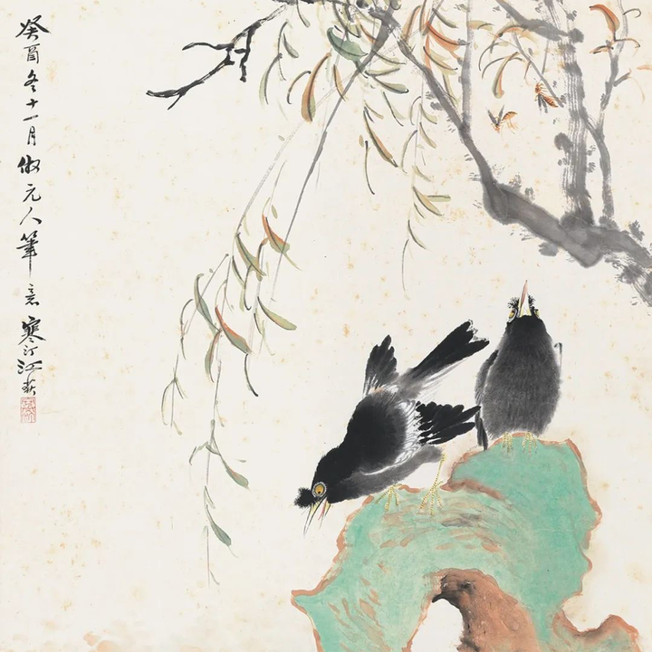 館蔵珍品 清代 四尺中堂画 郎世寧 駿馬画 肉筆紙本 中国字画】収蔵品