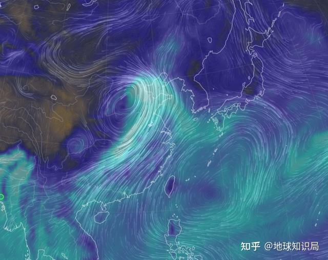 雲南到河北大氣河斜插進來了地球知識局