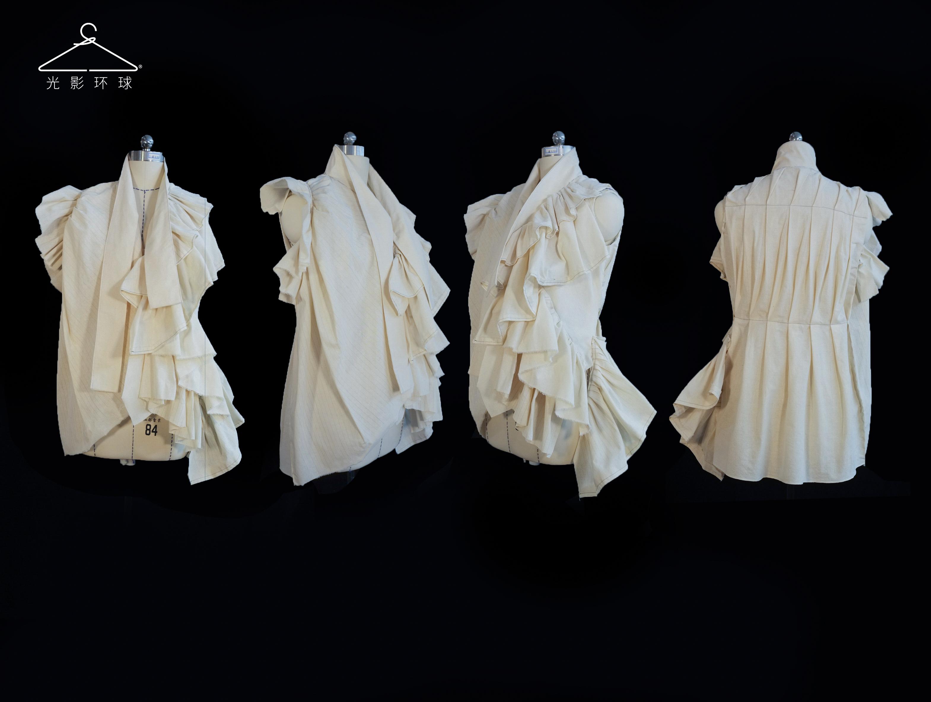 光影环球师生立裁展│第五届白坯布时尚之旅