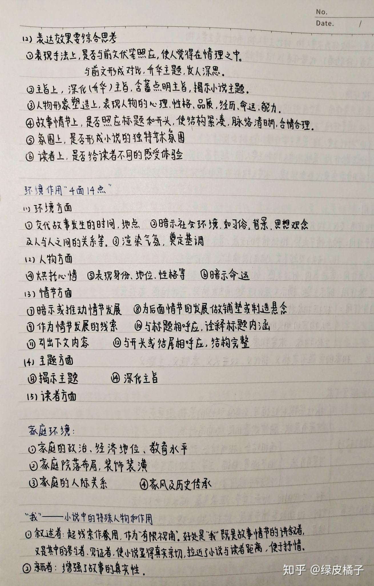 高中笔记(学习方法)分享