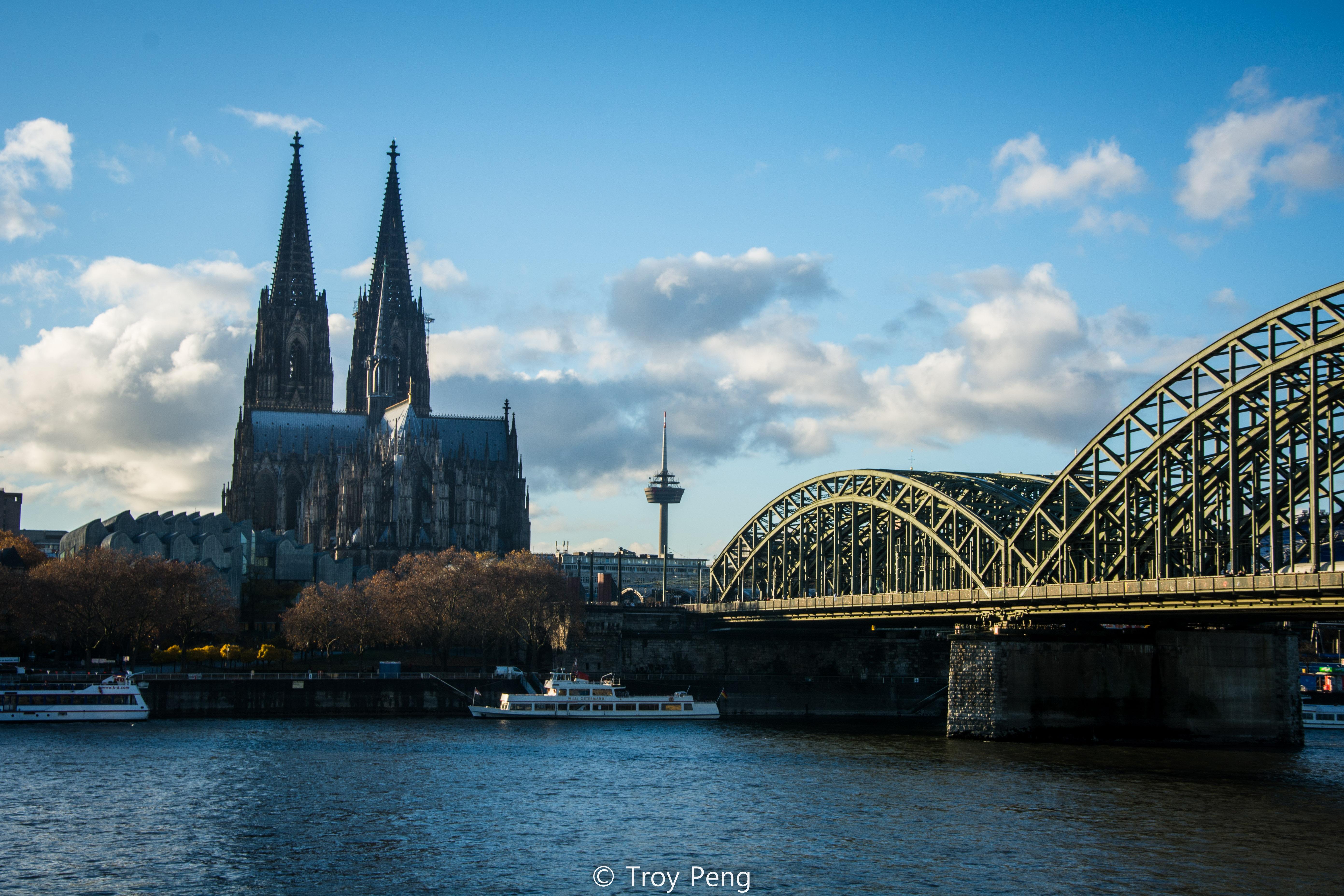 德国莱茵河畔的风景图片