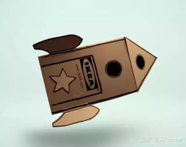 为了教你折纸盒玩具宜家还专门出了手机应用ikeatoybox