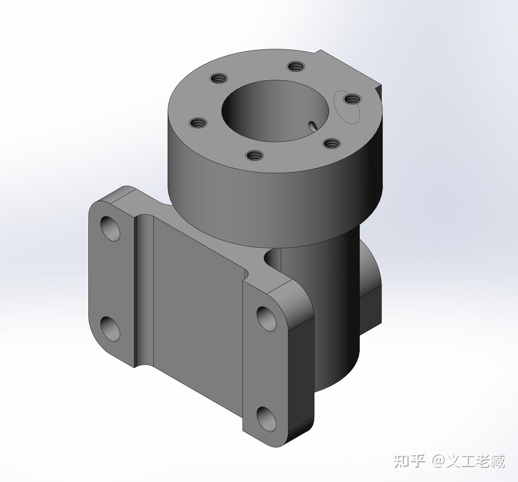 Solidworks已知三视图怎么建模? - 知乎