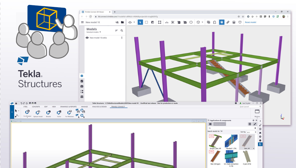 truly constructible tekla 软件 2020年唯一一场钢结构高级线下集中