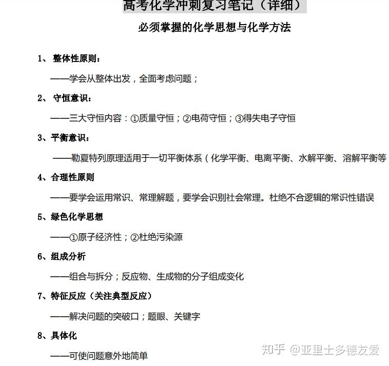 認為理綜中化學的學習最難,好像永遠也找不到突破口,高中化學考的知識